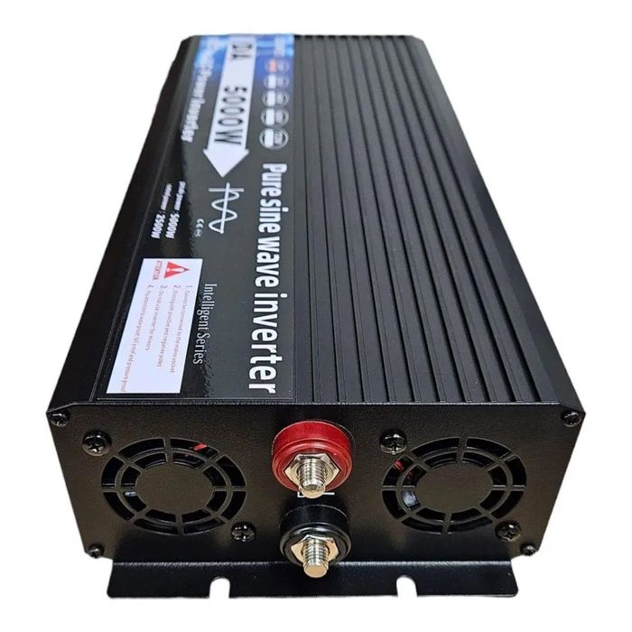 Инвертор для дома 5 кВт чистый синус Kronverk KS-5000 +2LCD