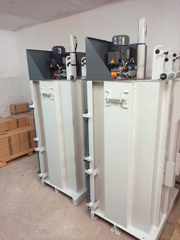 Belownica prasa do makulatury folii kartonu HSM V-PRESS 605 / FV23%