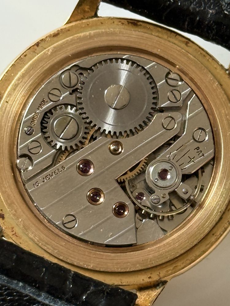 Zegarek meski Mora Swiss made, 15 jewels, 35mm bez koronki