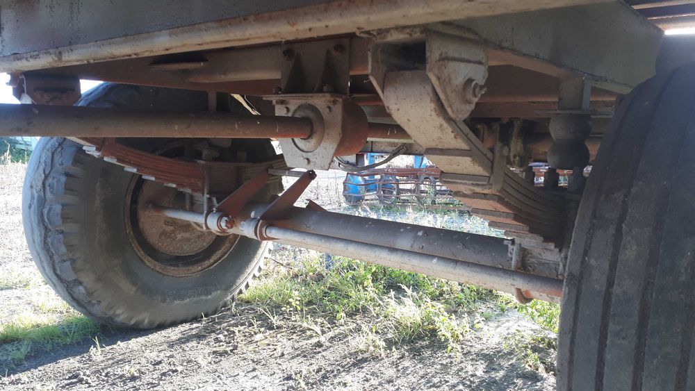 Przyczepa objętościowa 2 osiowa