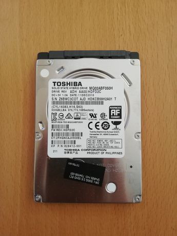 Disco 2.5 híbrido ssd+HD Toshiba 500gb