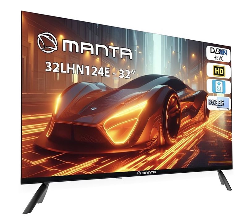 Nowy Telewizor MANTA 32LHN124E 32" LED