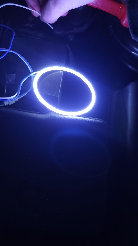2 Led ring 75mm COB SMD okrąg