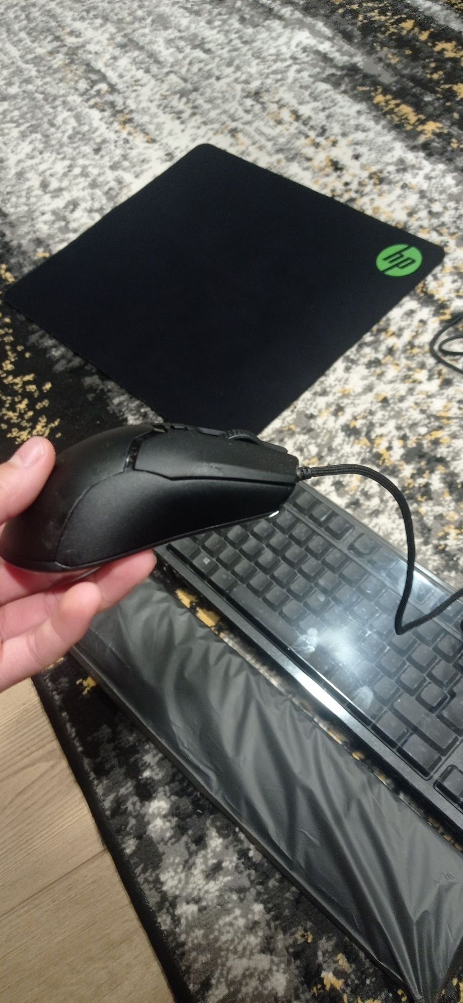 Teclado rato e tabete