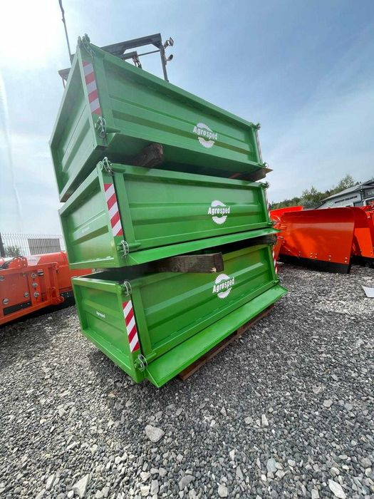 Skrzynia transportowa ładunkowa do ciągnika paczka 1.35 1.65 1.85 2.10