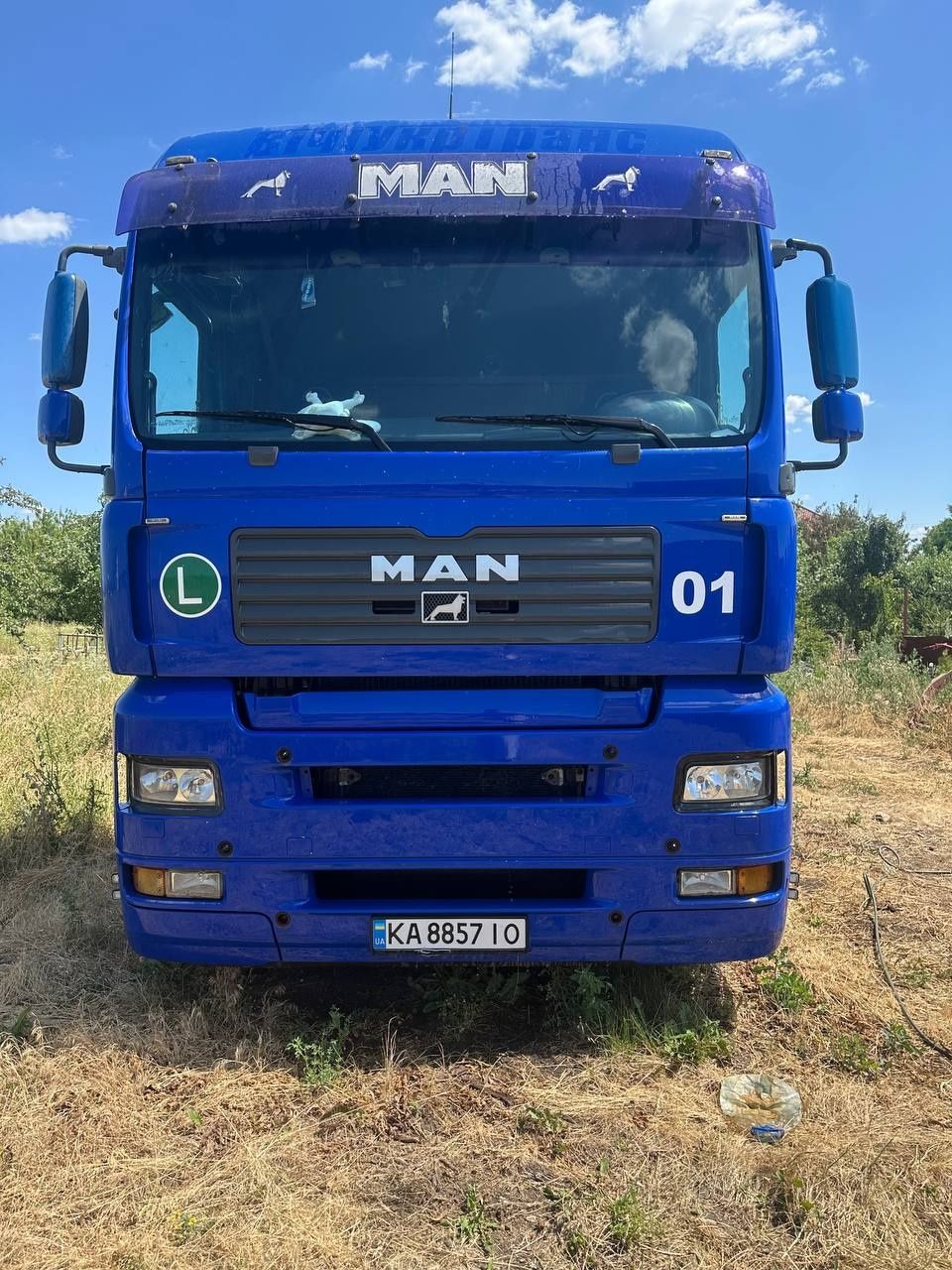 MAN TGA 2007, самоскид