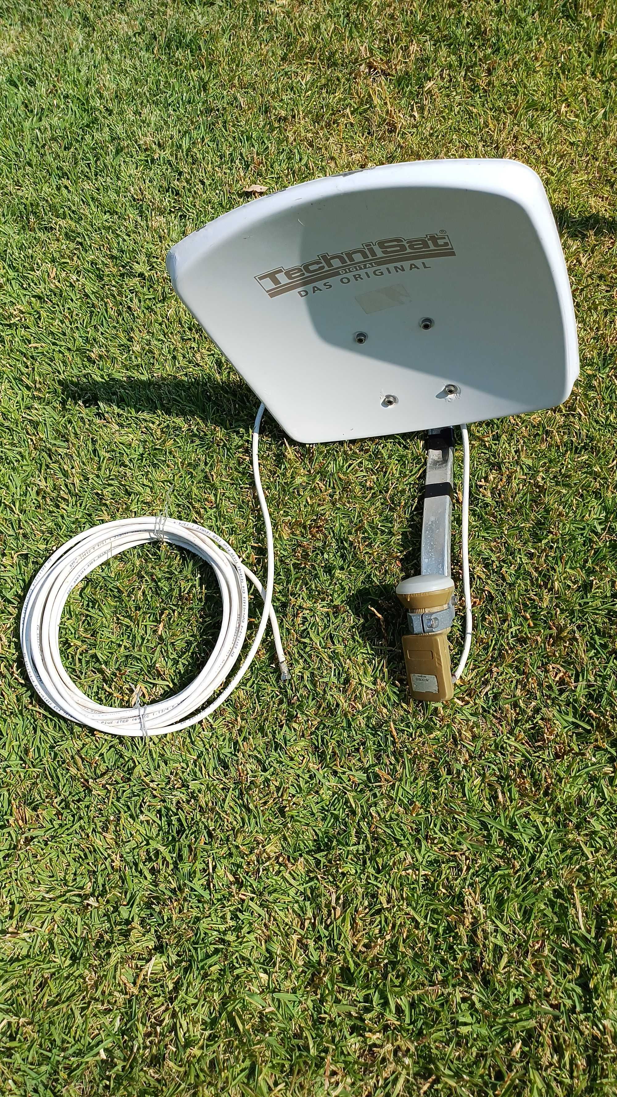 Tripé em alumínio + Antena parabólica