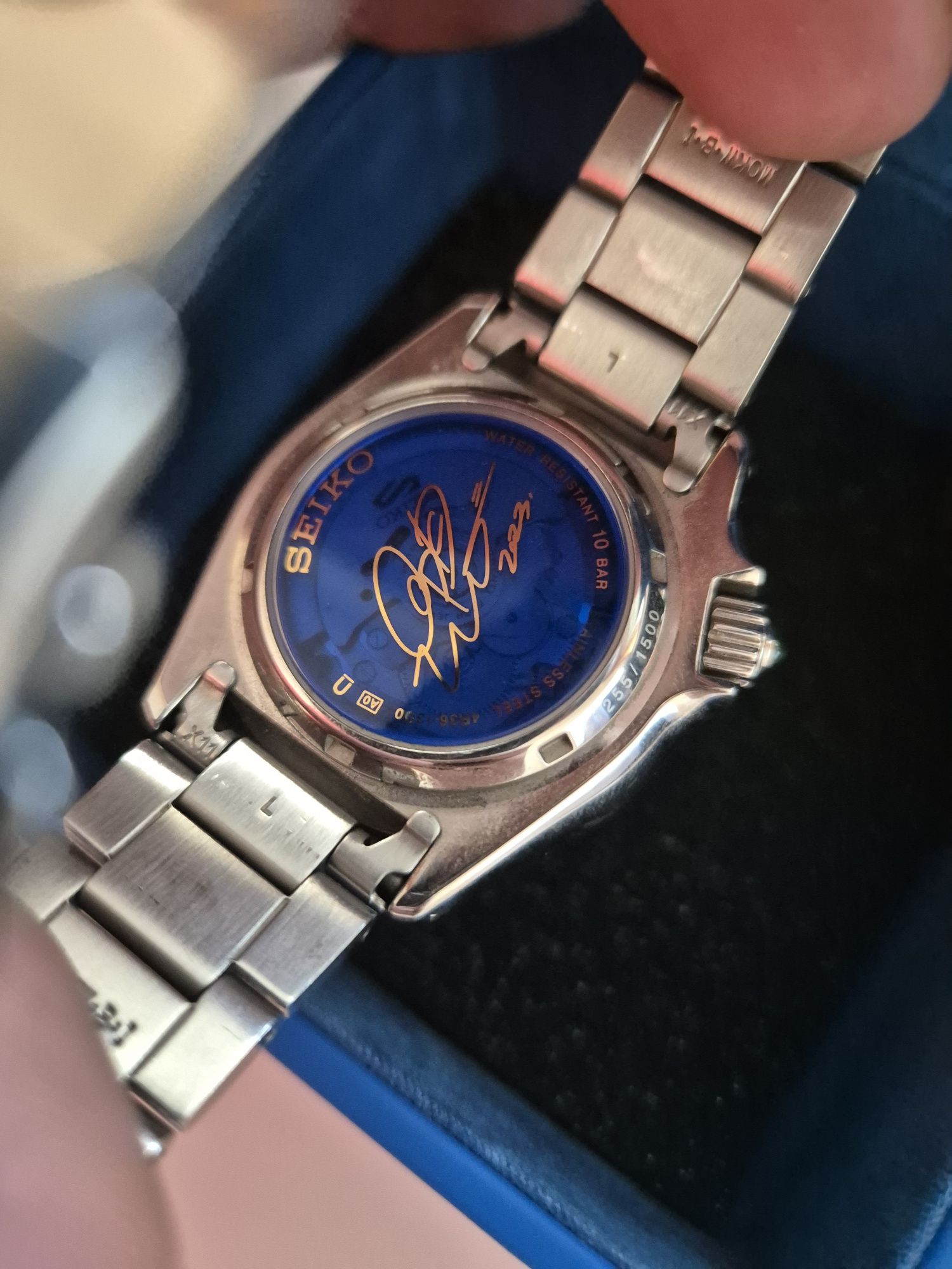 Seiko 5 Sports SPRK01K1 automático
55th anniversary COI