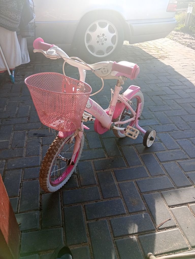 Rowerek hello kitty