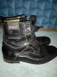 buty g star raw markowe trapery glany podbijane i szyte 45 rozmiar