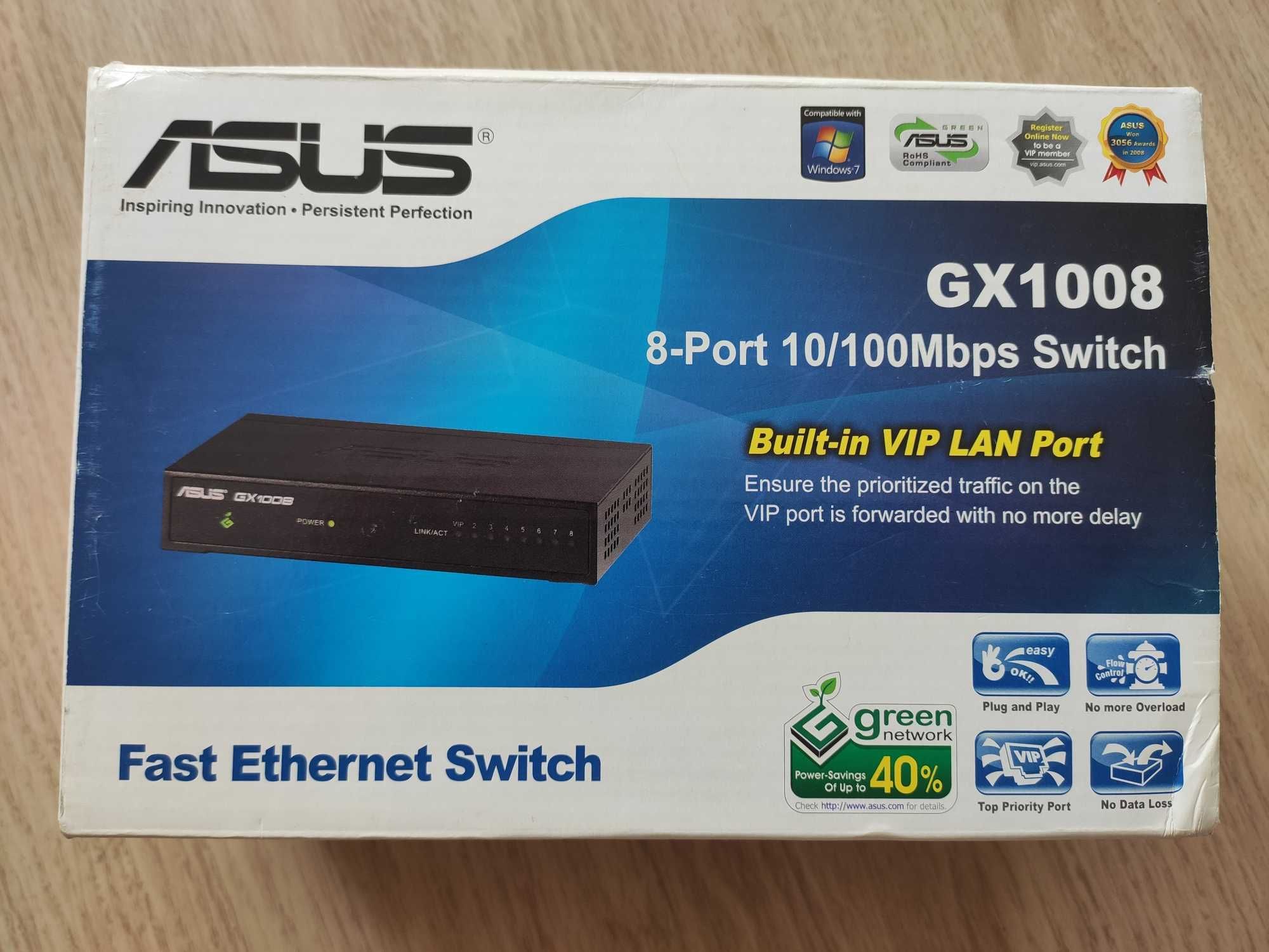 Мережевий комутатор Switch ASUS GX1008 v3
