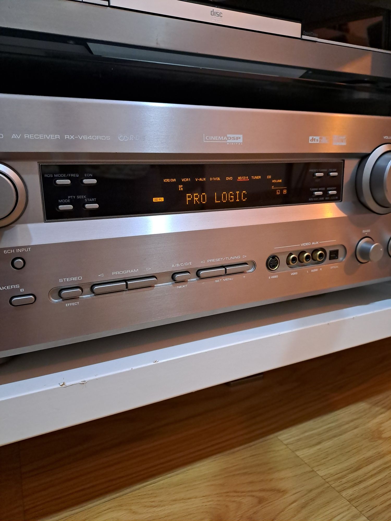 Amplificador Receiver AV RX v640 rds