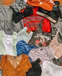 Mix ubrań damskich 36 szt zestaw XS/S zara diverse adidas levis