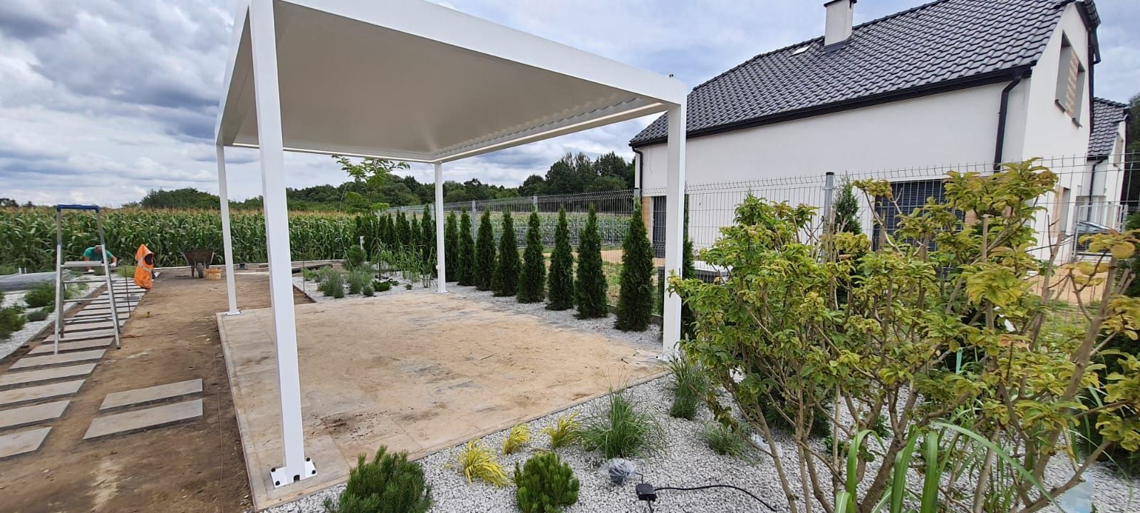 Pergola ogrodowa, nowoczesny design, elektryczna, bezpłatna wycena,