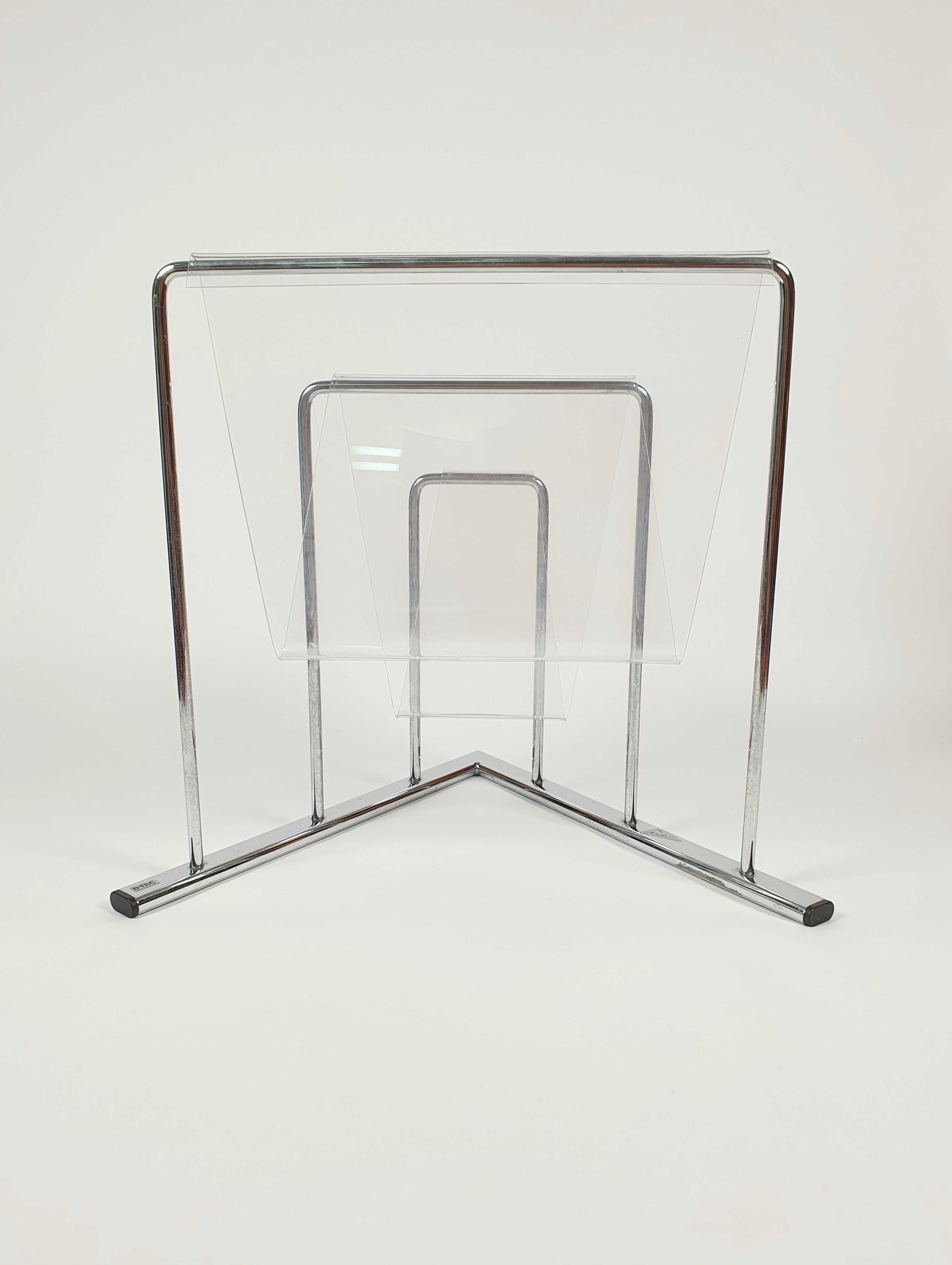 Gazetnik, proj. Markus Borgens, Niemcy, lata 70, vintage / retro / PRL