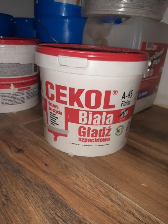 Gładź szpachlowa cekol 18 wiaderek po 20kg