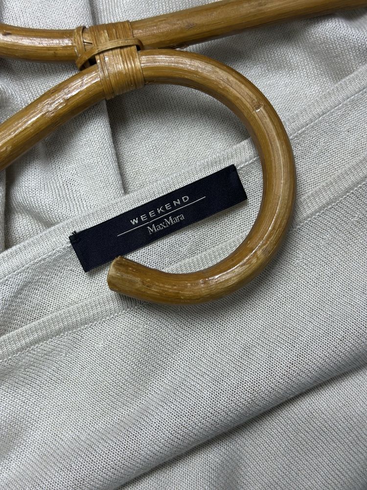 Топ блуза Max Mara Weekend шовк льон футболка