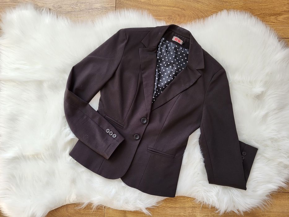 Żakiet, marynarka damska. Elegancka czarna