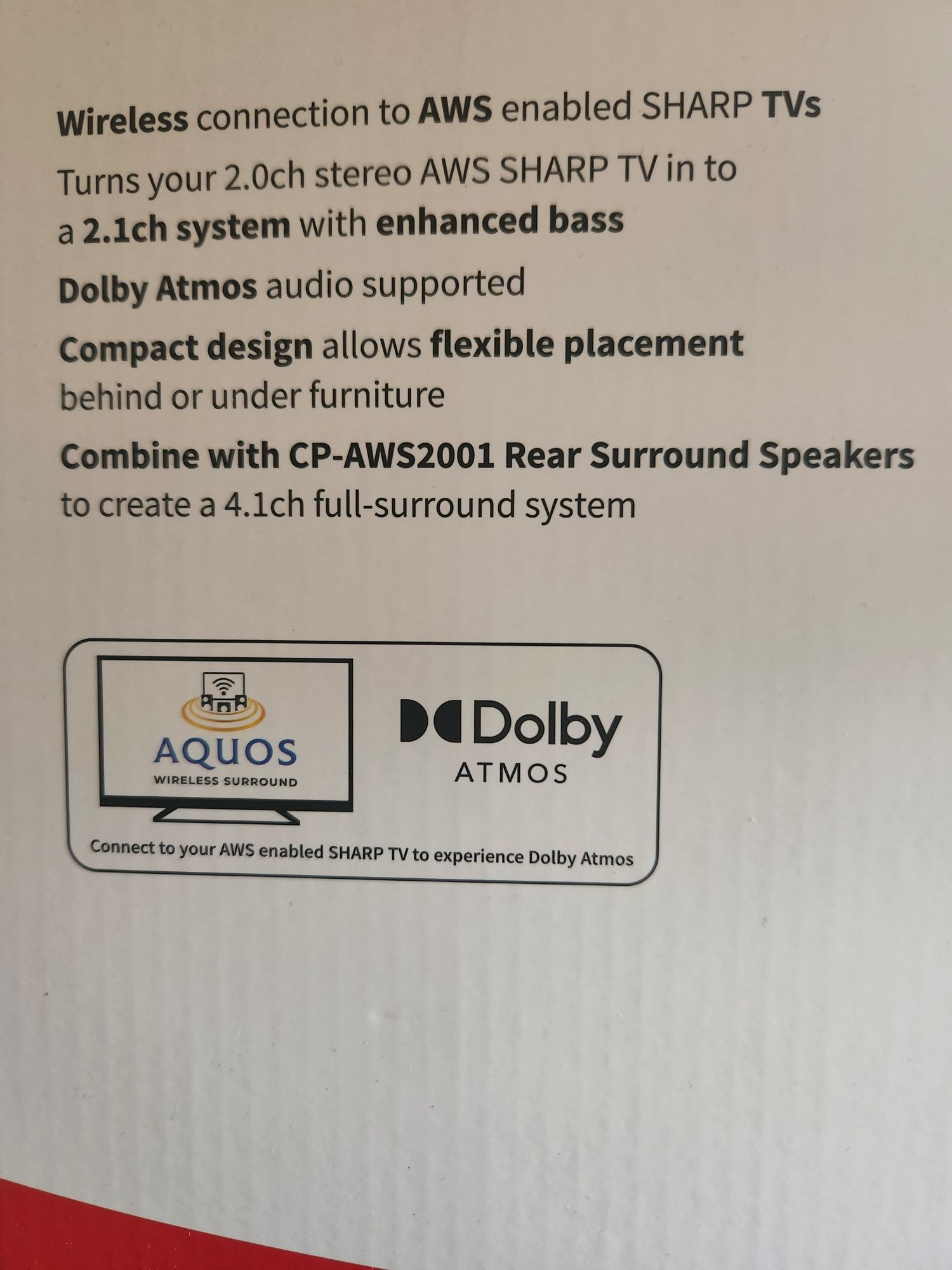 Nowy Subwoofer ofer SHARP