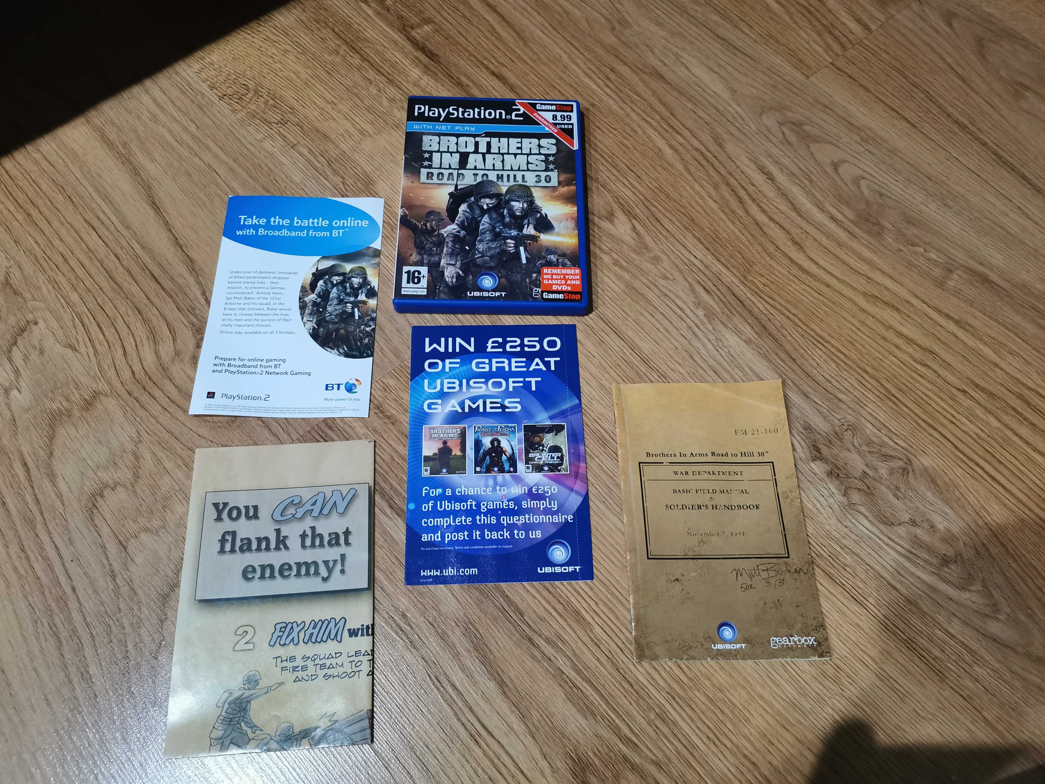 Brothers in Arms Road to Hill 30 PS2