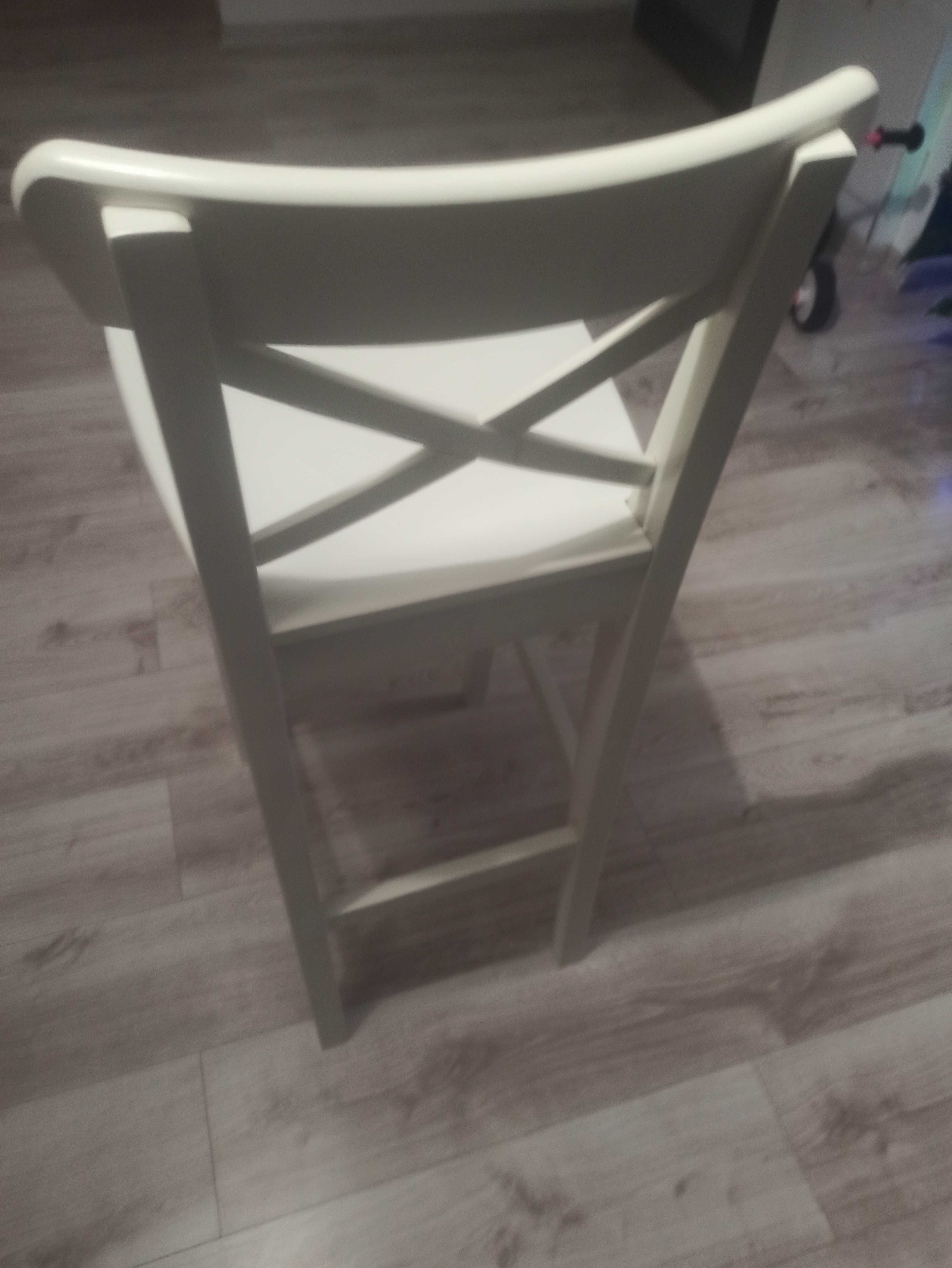 Krzesło barowe z oparciem ingolf