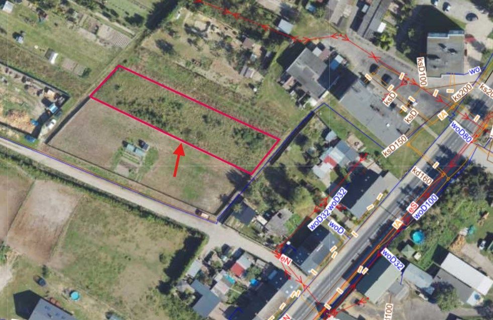 Działka budowlana z warunkami zabudowy