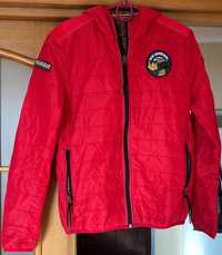 Мужская легкая куртка Napapijri ARIC SUM красная ZS2493 (NP0A4E2AR471)