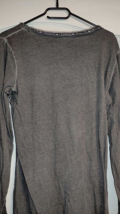 Bluzka Damska na Długi Rękaw Gothic