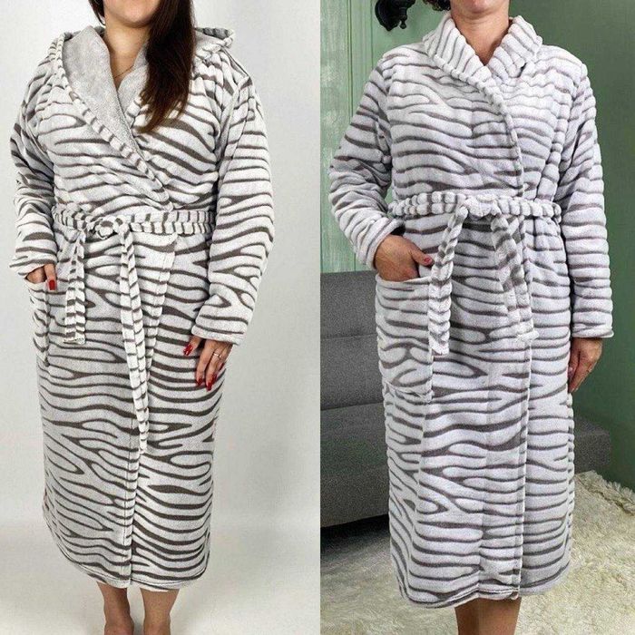 Халат жіночий велюр, махра 44-62