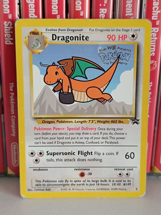 Pokémon TCG Dragonite Movie Promo