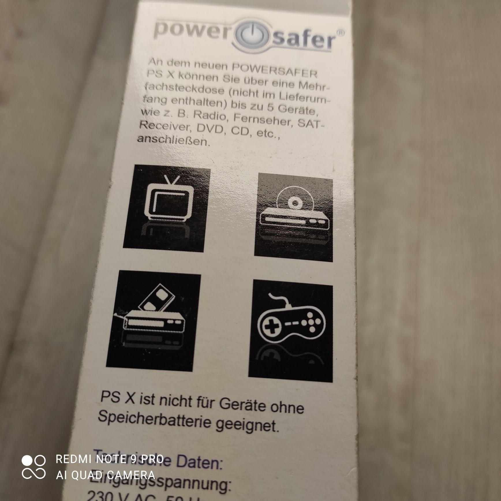 Power Safer Urządzenie zmniejszające zużycie prądu