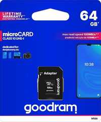 Karta pamięci SDXC Goodram  64 GB