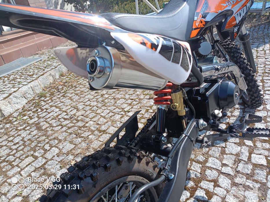 cross 125 automat koła 14/12 + buty i  zbroja