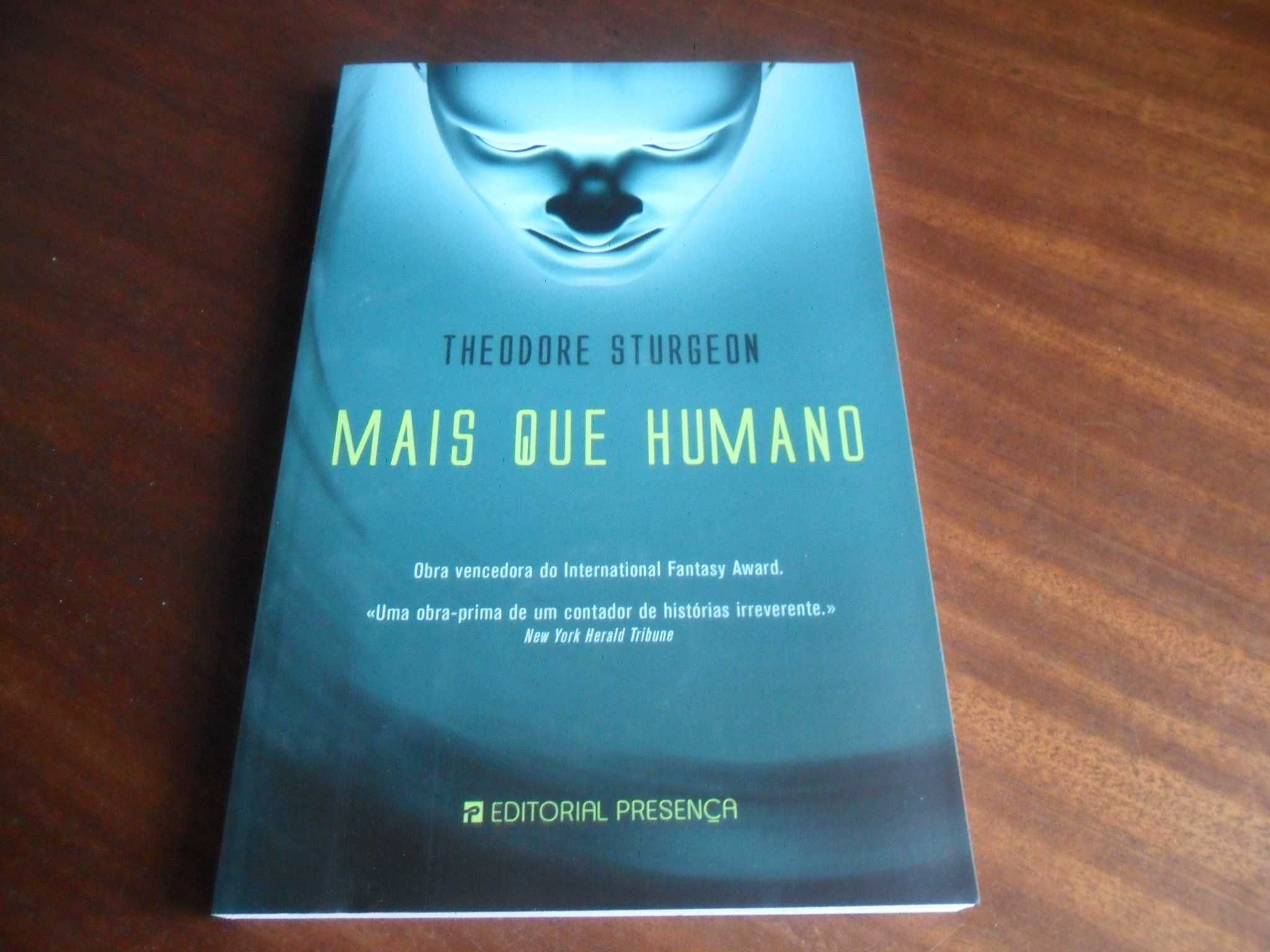 "Mais Que Humano" de Theodore Sturgeon - 1ª Edição de 2008