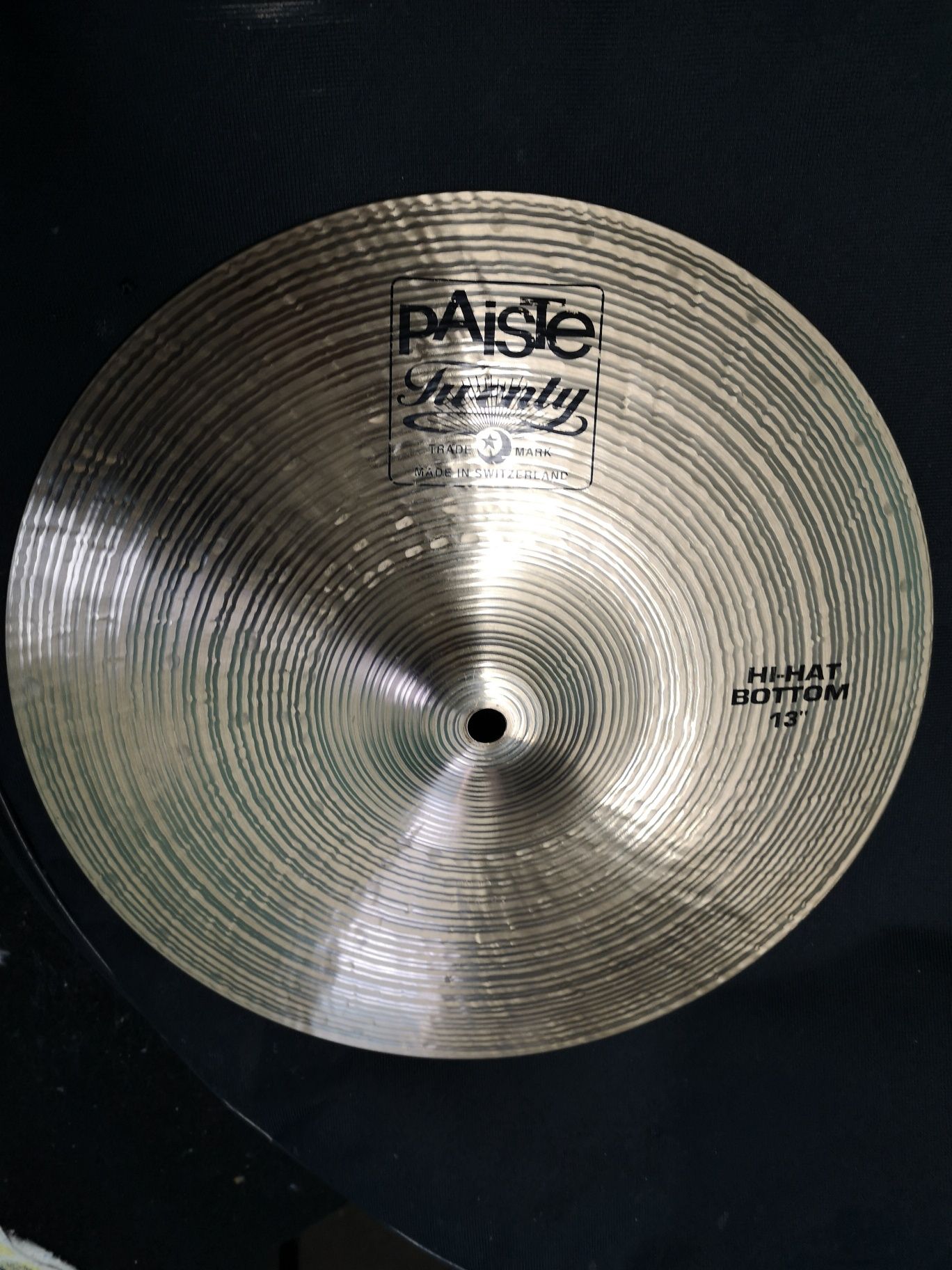 Pratos hit hat Paiste Twenty 13' imaculados 'Oportunidade'