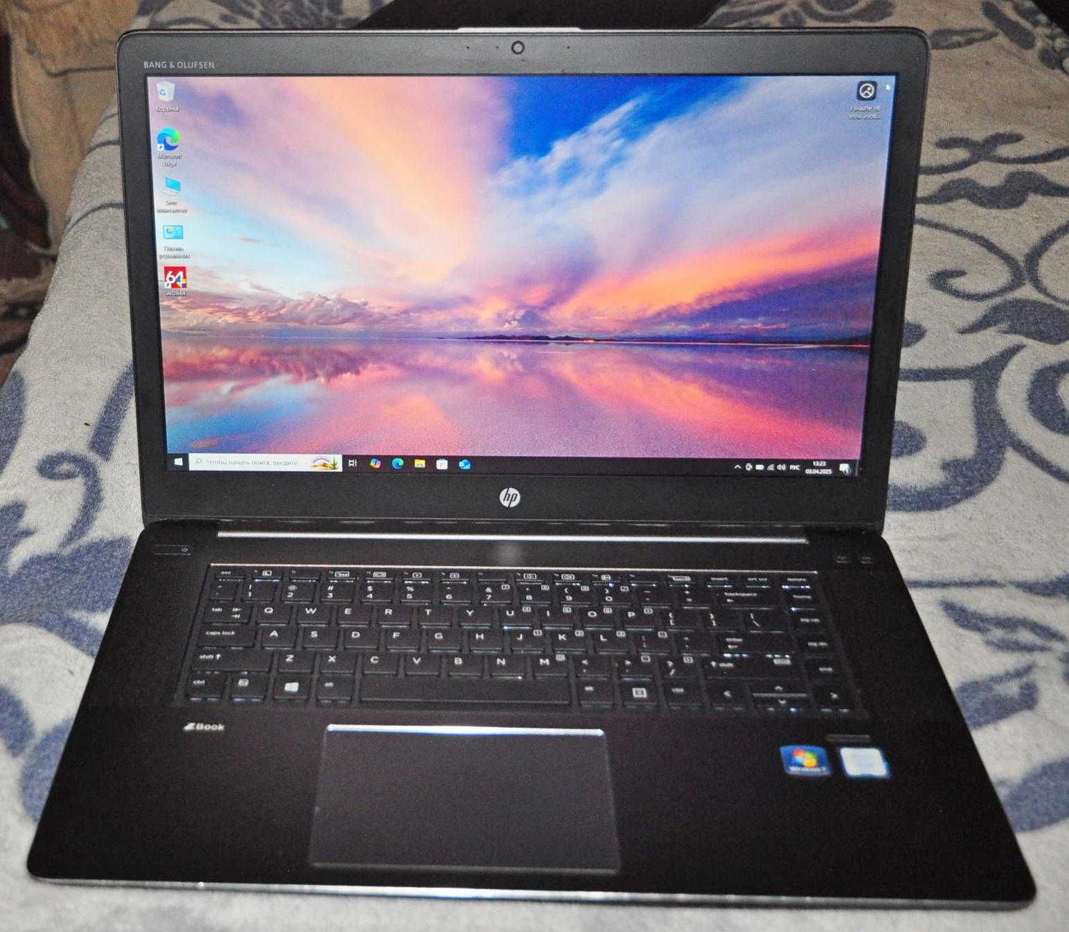 HP Zbook studio G3 15.6 XEON E3-1505M/8GB/256Gb SSD/Quadro M1000M 4Gb