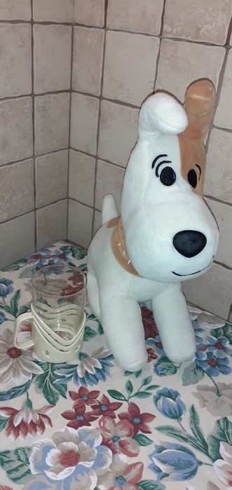 Reksio (ok 32  cm) z animowanej bajki ,pluszak,przytulanka,piesek