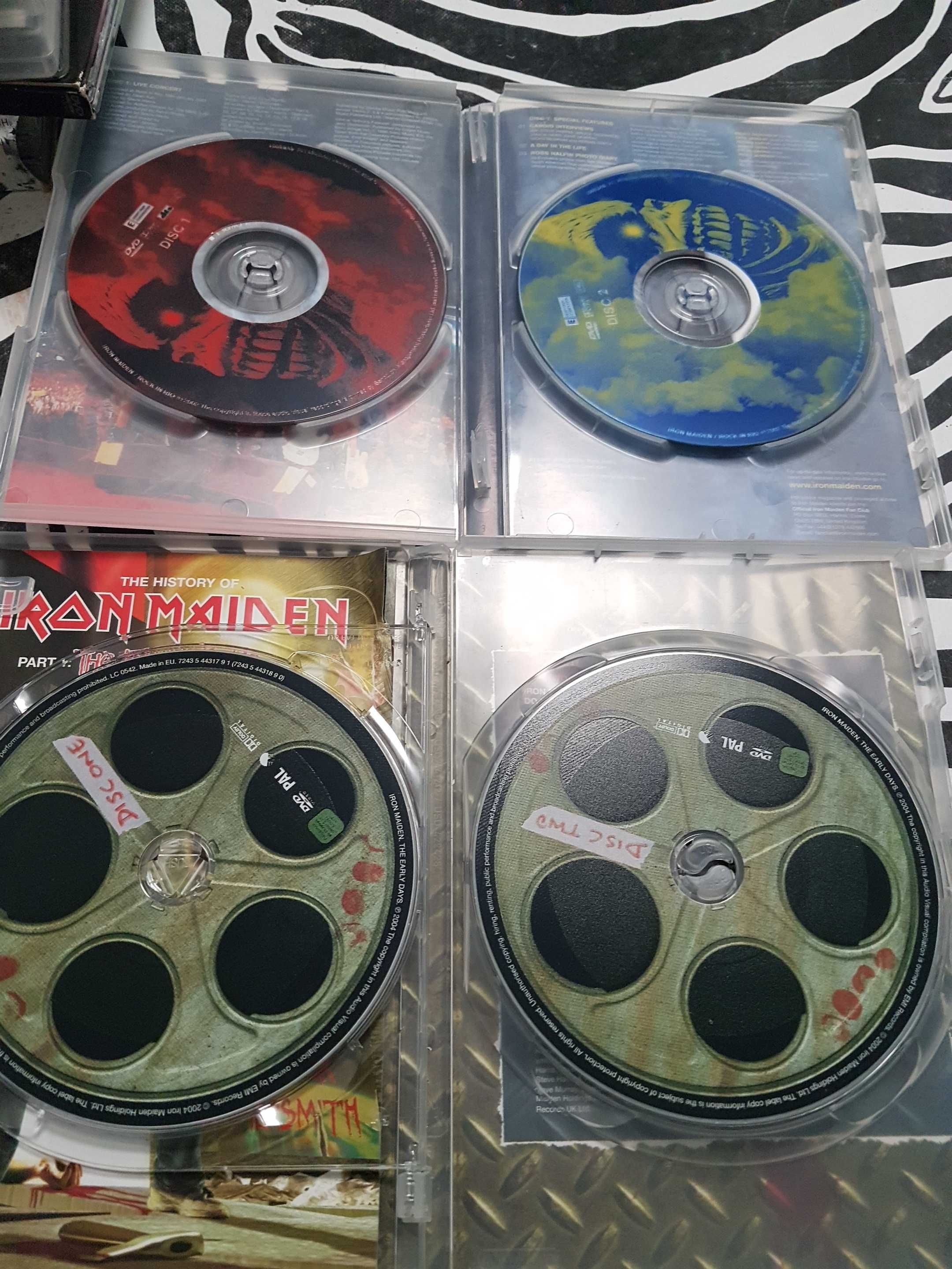 Dvd's Iron Maiden the early days e rock in rio