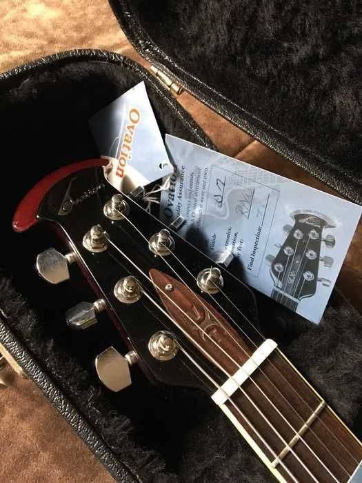 2007 Ovation VXT-SB podpalana Made in USA /komplet/  sprzedaż/zamiana