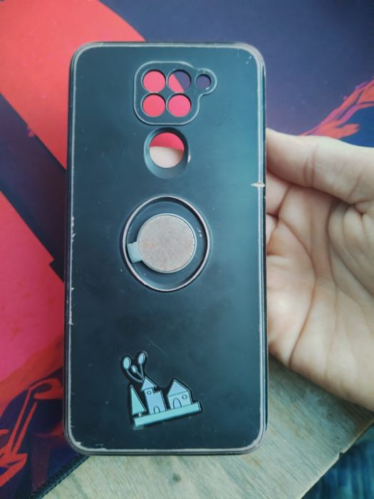 Телефон redmi note 9 128gb с чехлом