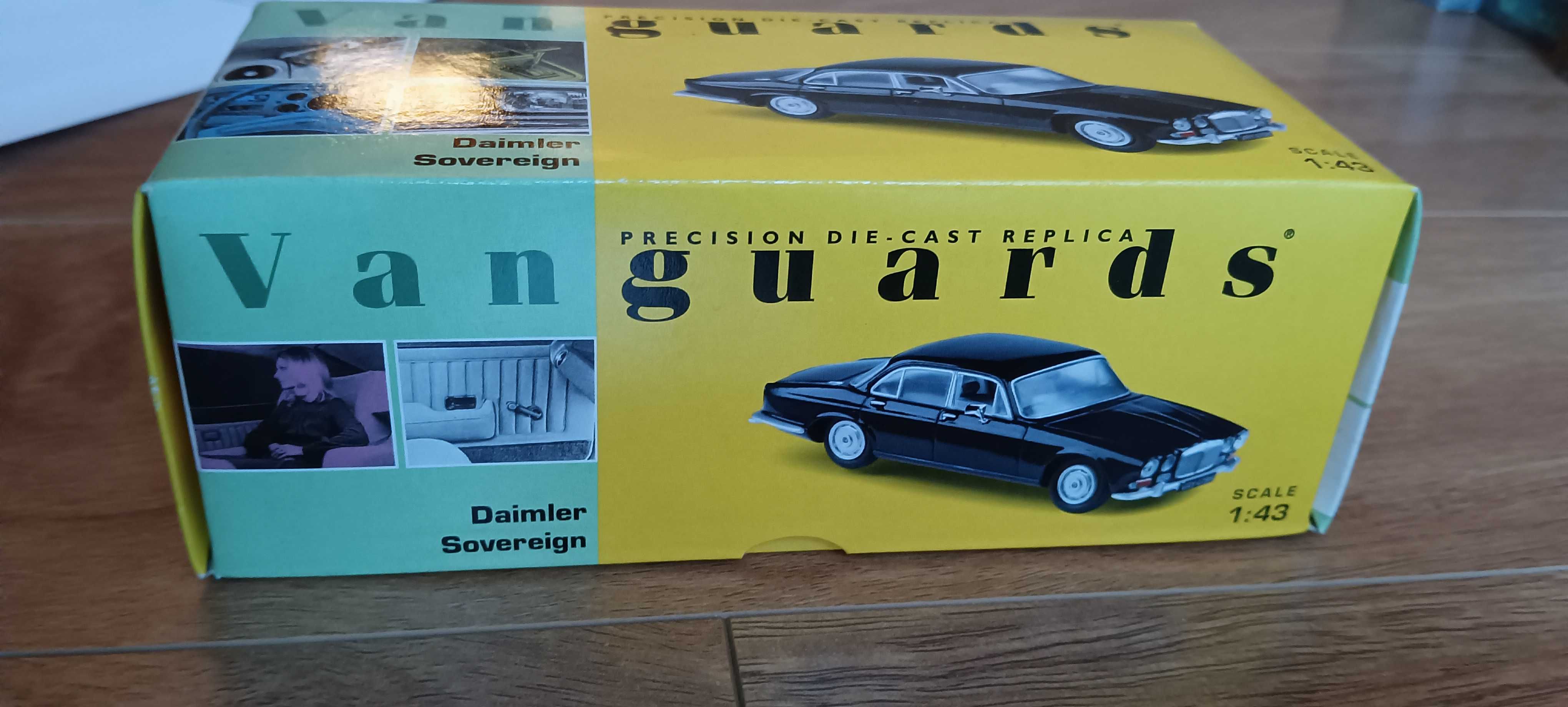 Daimler Sovereign Jaguar Dark Blue 1/43 Vanguards