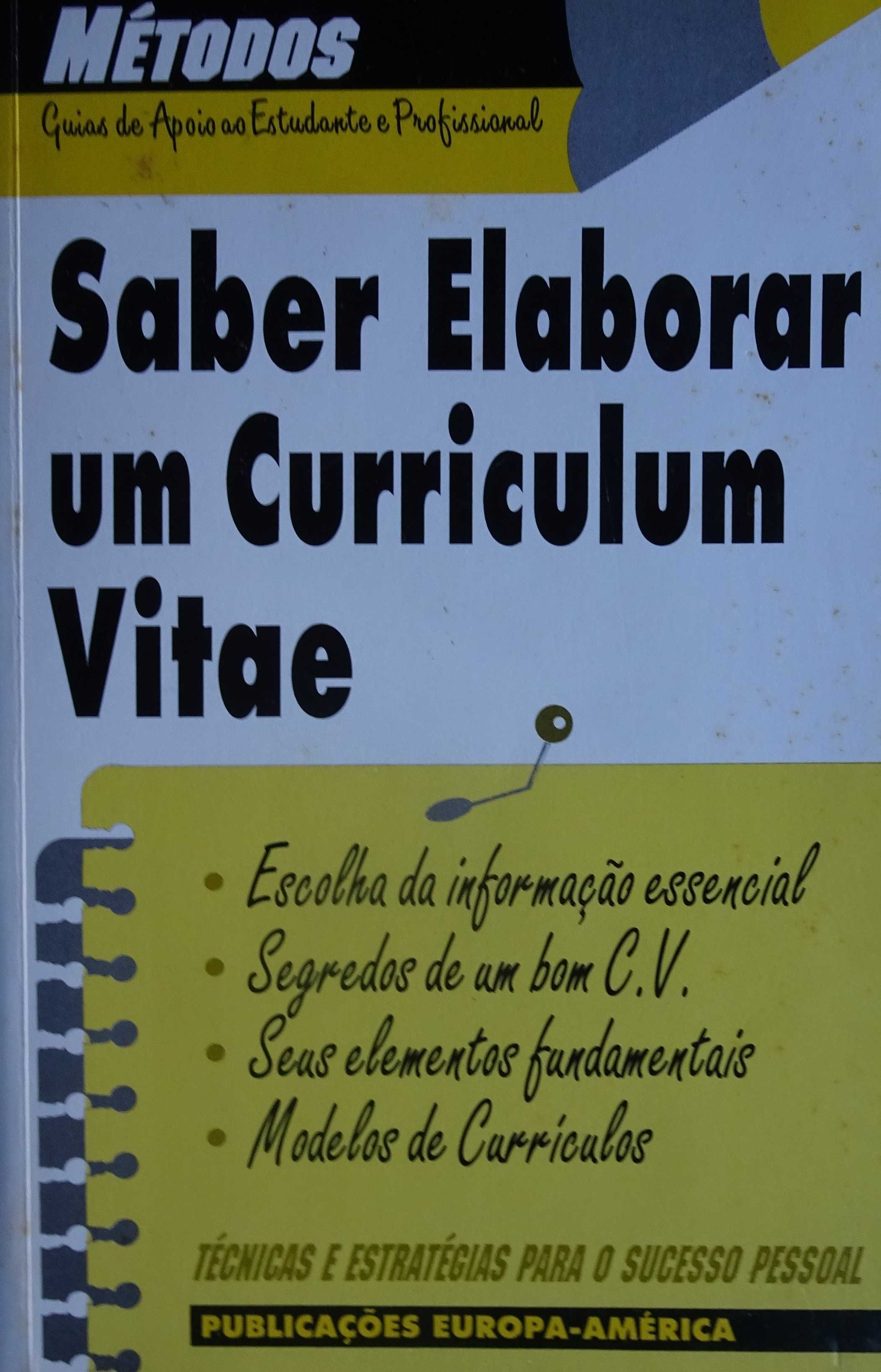 Saber Elaborar Um Curriculum Vitae