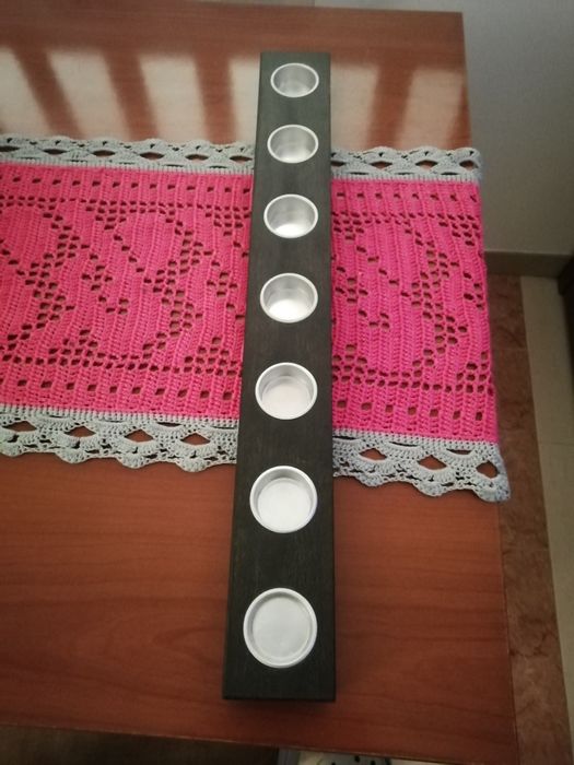 Artigo decorativo para velas