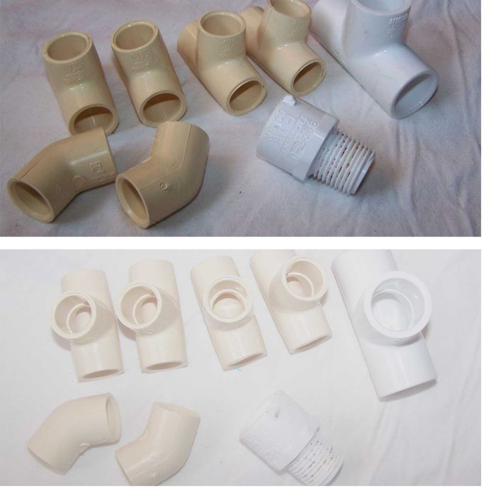 ХПВХ фітинги NIBCO  сифон для ванны с переливом  шланги для смесителей