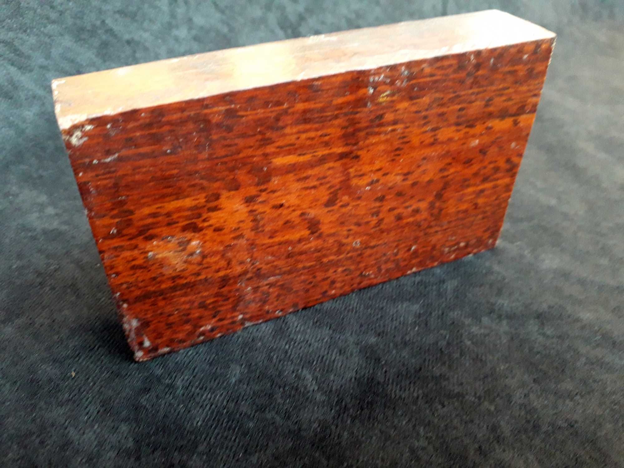 Drewno wężowe / snakewood  - bloczek, knifemaking, noż, rękojeść