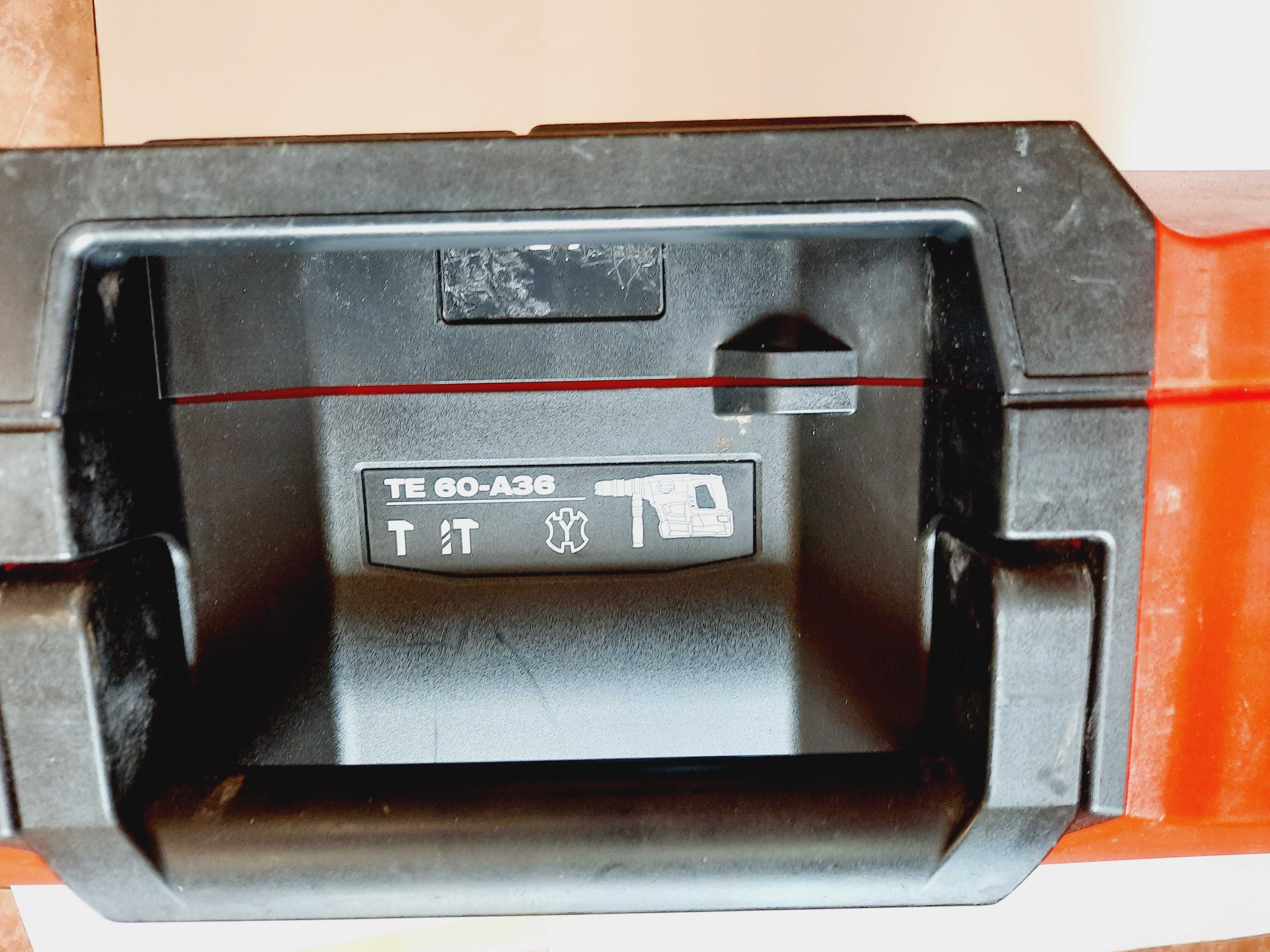 Walizka kufer młotowiertarka akumulatorowa Hilti TE60-A36