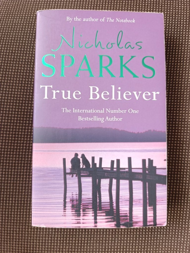 Książka "true believer" Nicholas Sparks