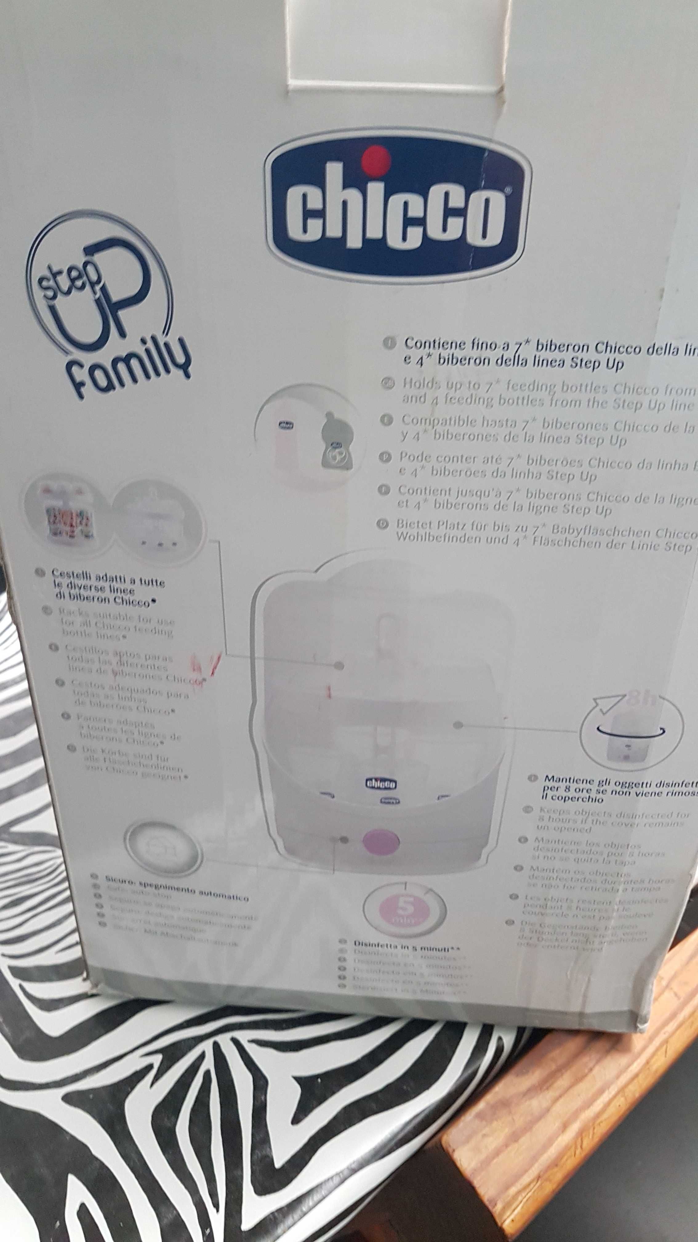Esterilizador biberões Chicco stepup Family