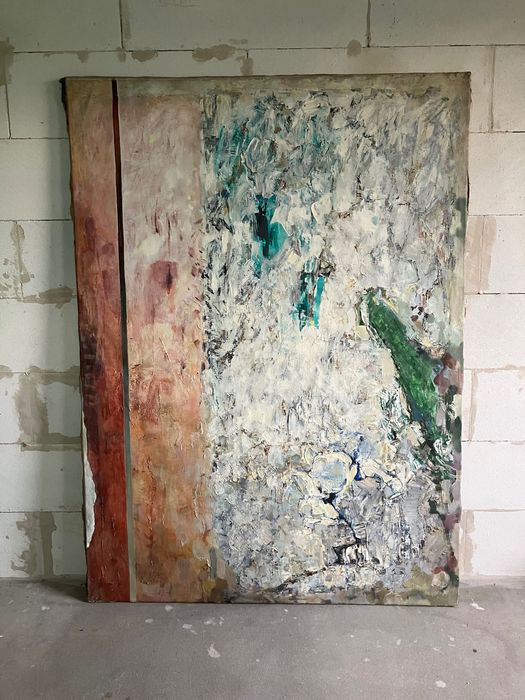 Obraz olejny olej na płótnie duży abstrakcja