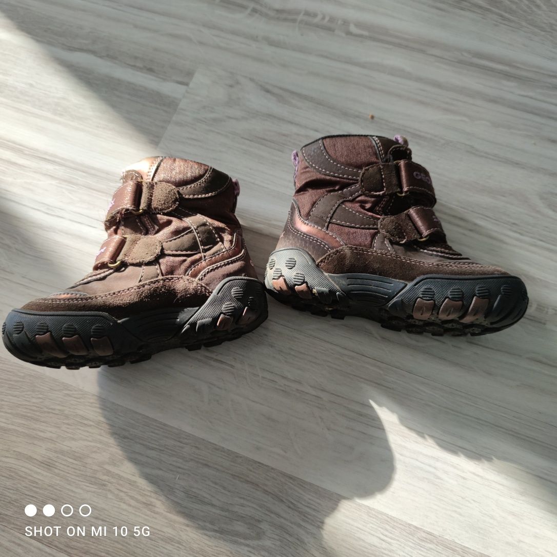 Buty dziewczęce śniegowce Geox sport rozm 24